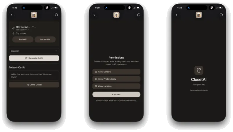Brandify interface