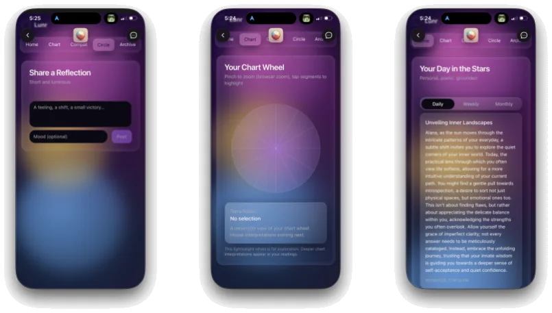 Lunr interface